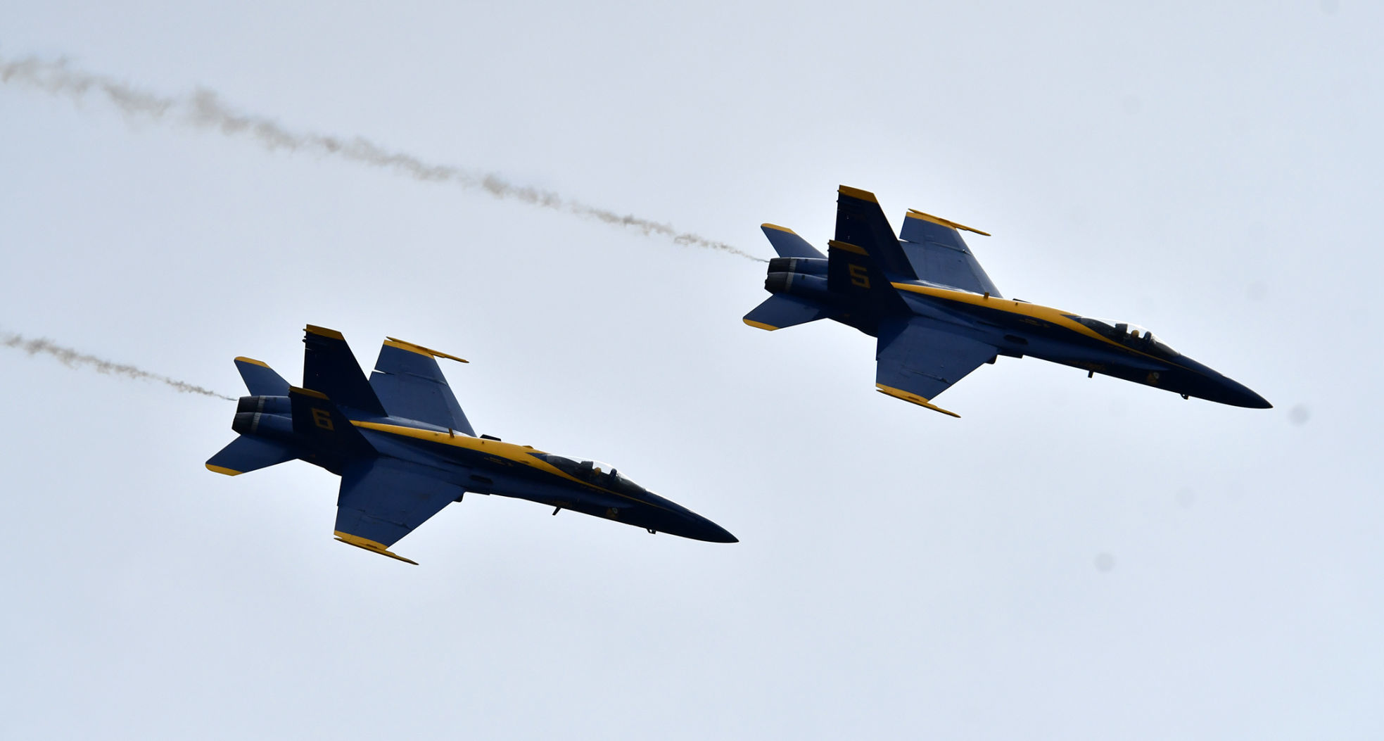 Practice day for the Quad City Air Show